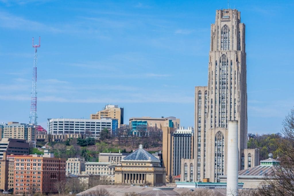 Penn State vs. Pitt in the state of Pennsylvania, PA
